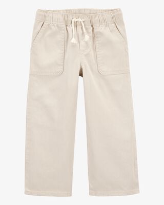 Product image 1 of Toddler Pull-On Drawstring Pant - Tan