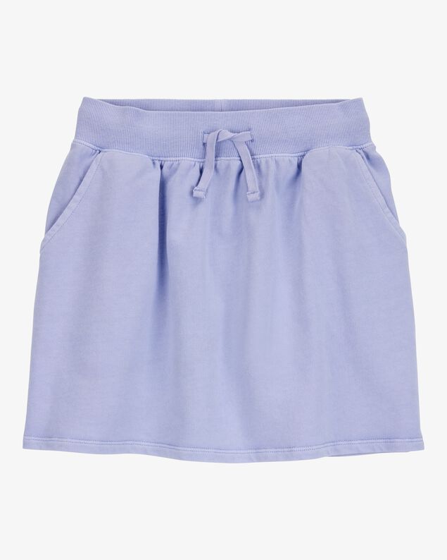 Product image 1 of Kid Active Drawstring French Terry Skort - Purple