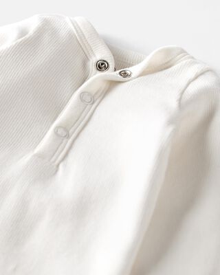 Product image 2 of Baby 2-Pack Organic Cotton Rib Sleeper Gowns