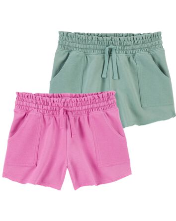 Kid 2-Pack French Terry Pull-On Shorts