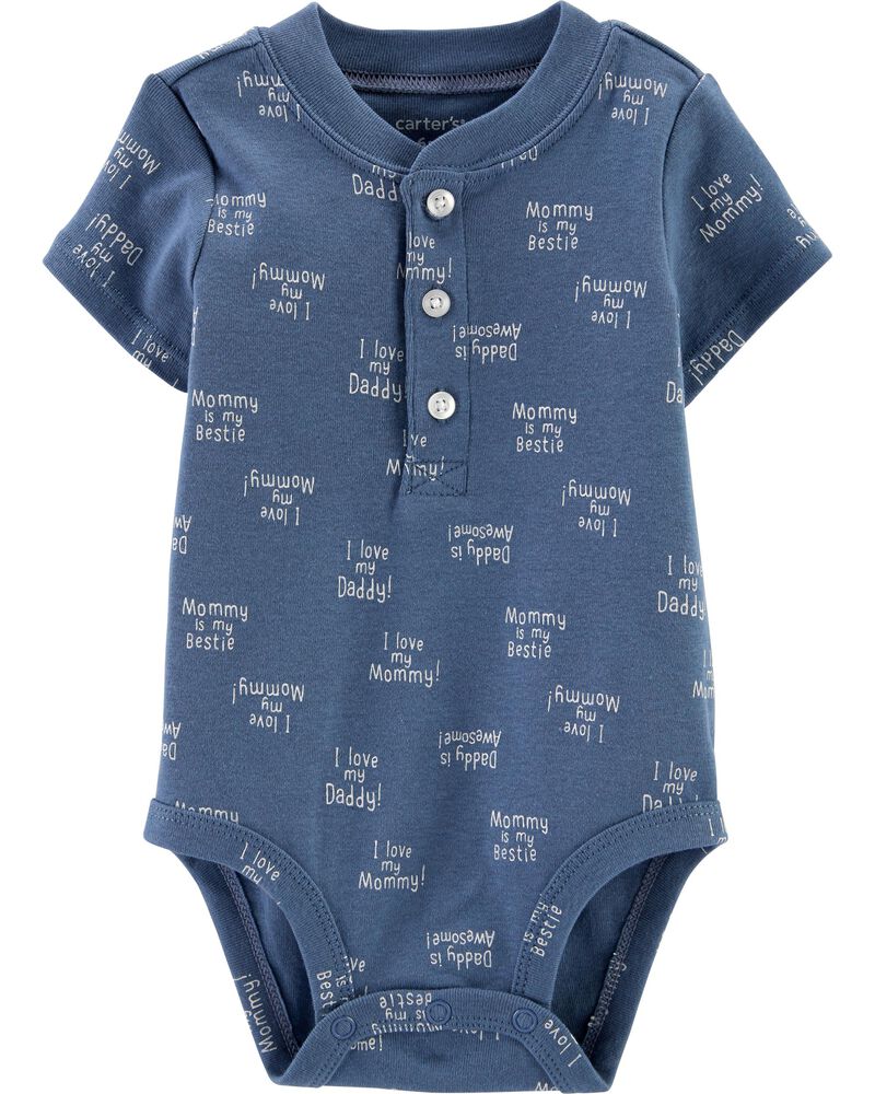 Mommy Is My Bestie Henley Bodysuit Carters Com