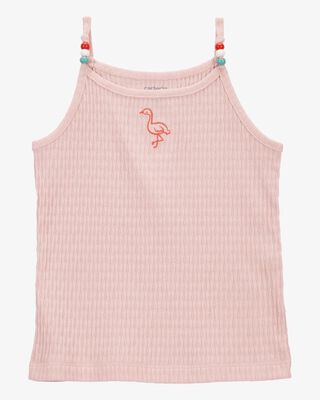 Product image 1 of Baby Flamingo Ribbed Tank Top