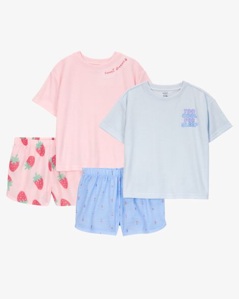 Product image 1 of Kid 4-Piece Loose Fit Pajamas