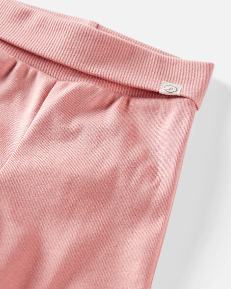 Product image 2 of Baby Girl 2-Pack Organic Cotton Grow-With-Me Joggers