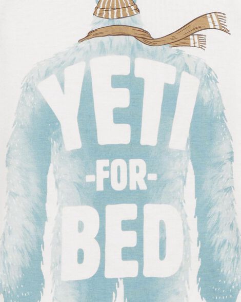  Product image 3 of Kid 4-Piece Big Foot 100% Snug Fit Cotton Pajamas