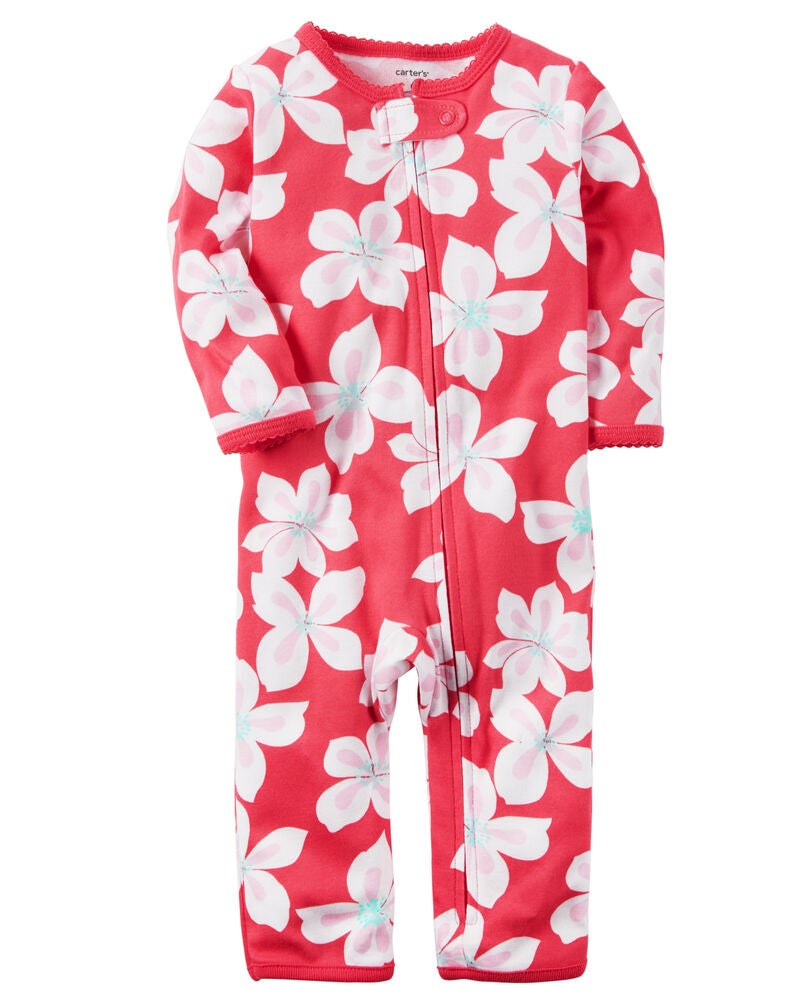 Cotton Zip Up Footless Sleep Play Carters Com