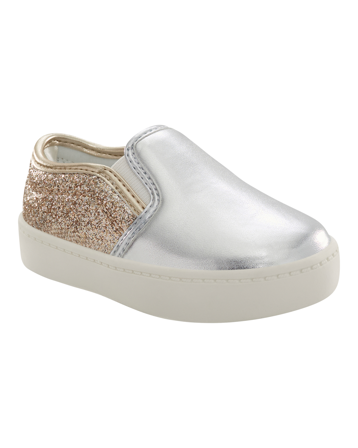 Kid Metallic Slip-On Casual Shoes