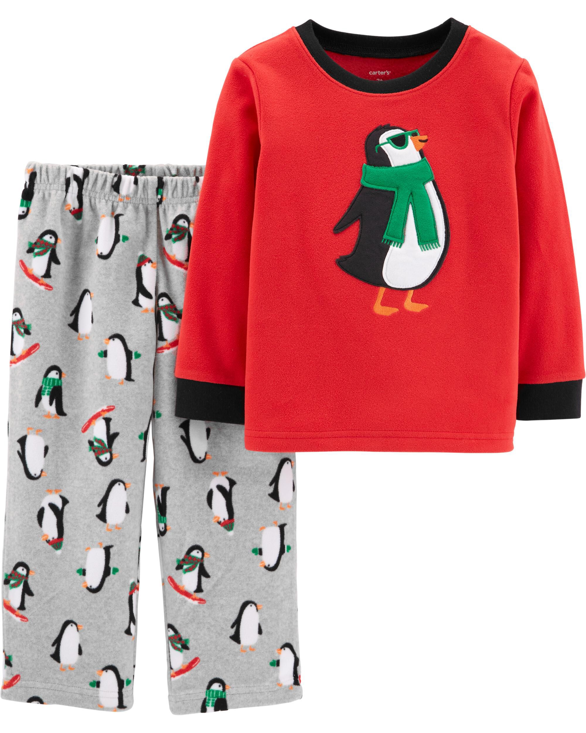 carter's 2 piece fleece pajamas