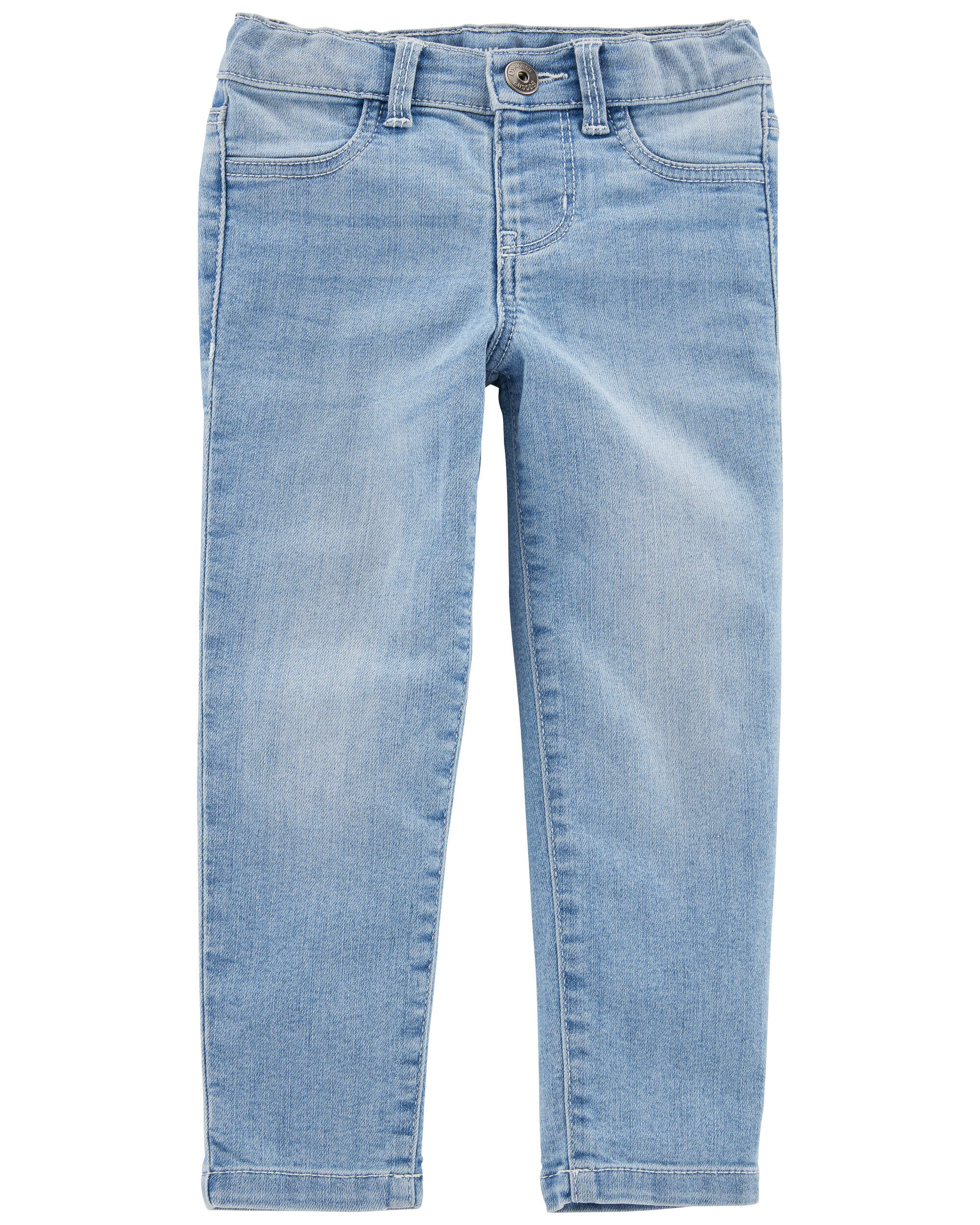 Baby Heart Print Pull-On Denim Pants - OshKosh | Carter's