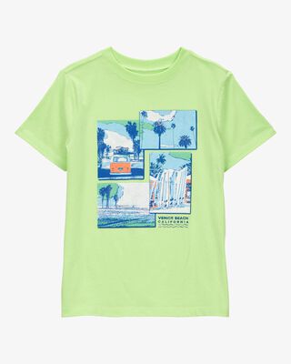 Product image 1 of Kid Venice Beach Graphic Tee - Green