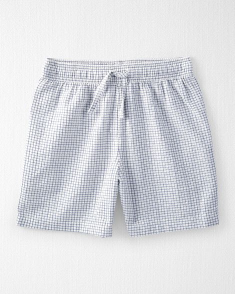  Product image 2 of Kid 2-Piece Organic Cotton Gauze Checkered-Print Set