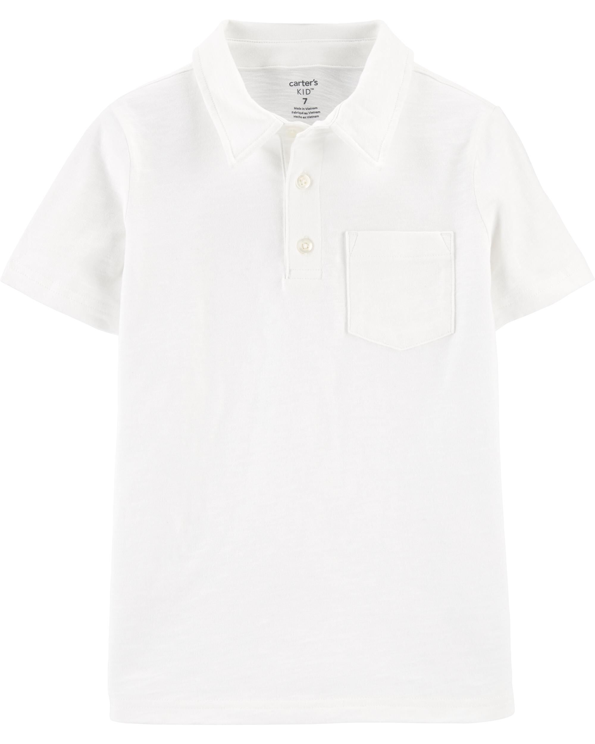 *CLEARANCE* Slub Jersey Polo