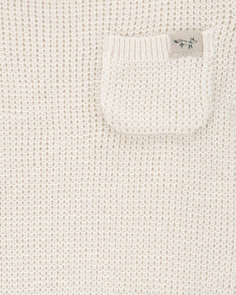 Product image 2 of Baby 2-Piece Knit Tee & Short Set - Khaki