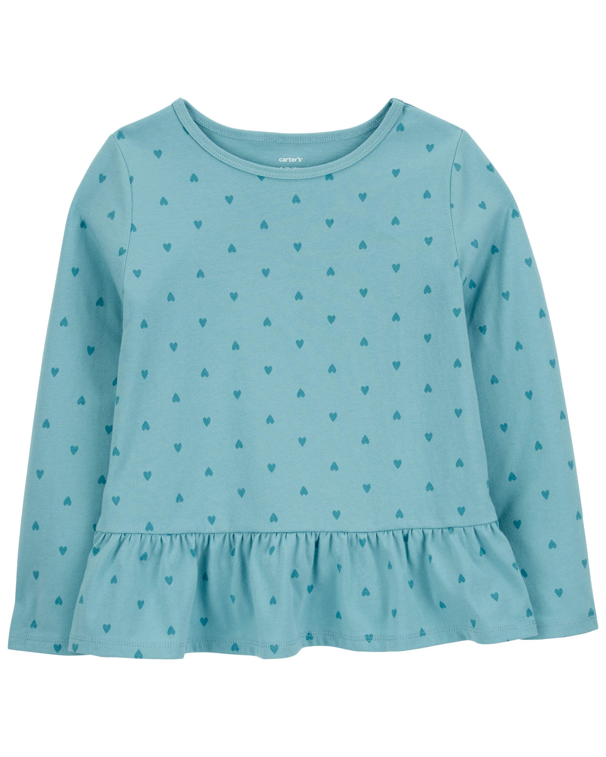 Kid Striped Peplum Top - Carter's | Carter's