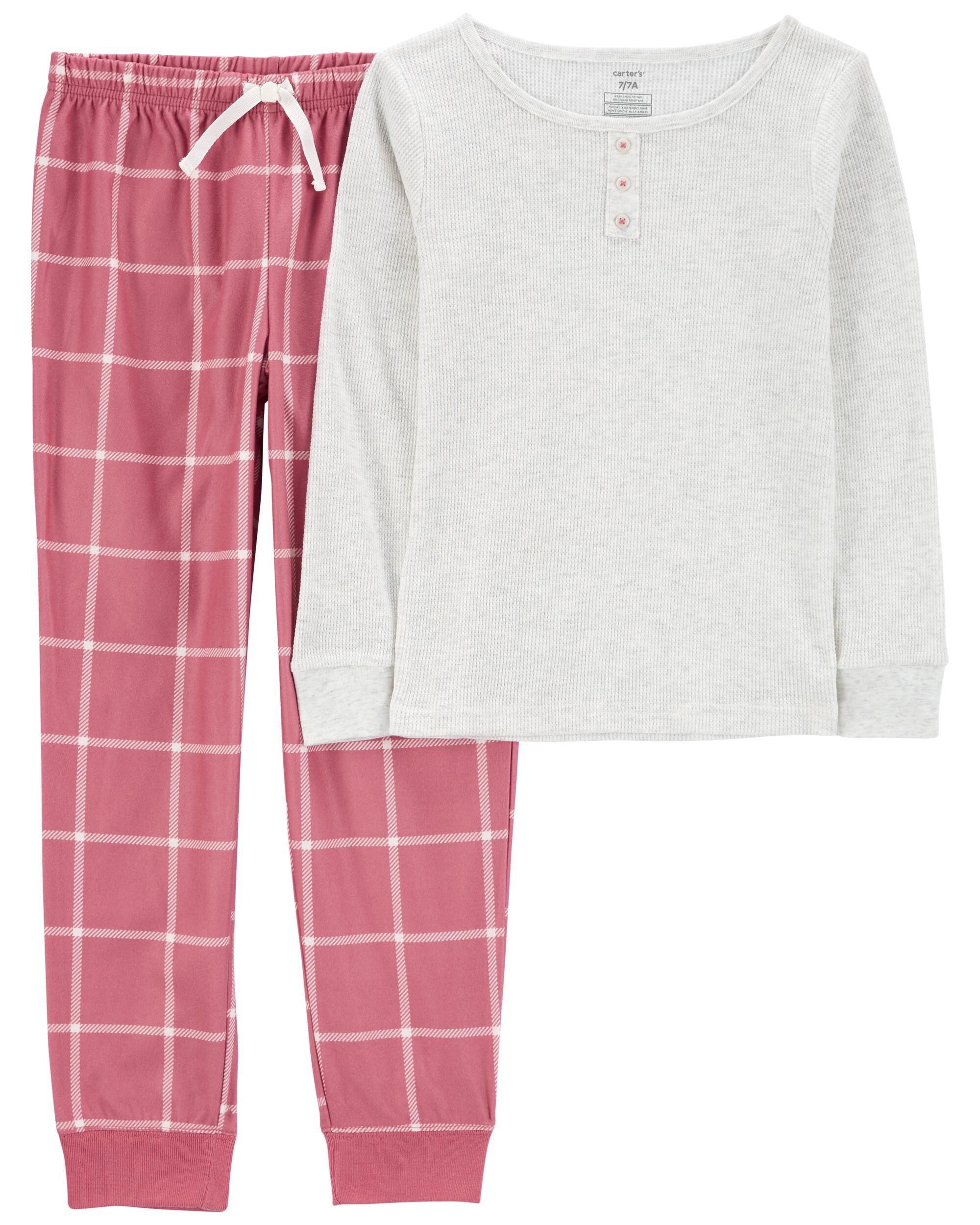 Kid 2 Piece Thermal Pajamas Carter s Carter s