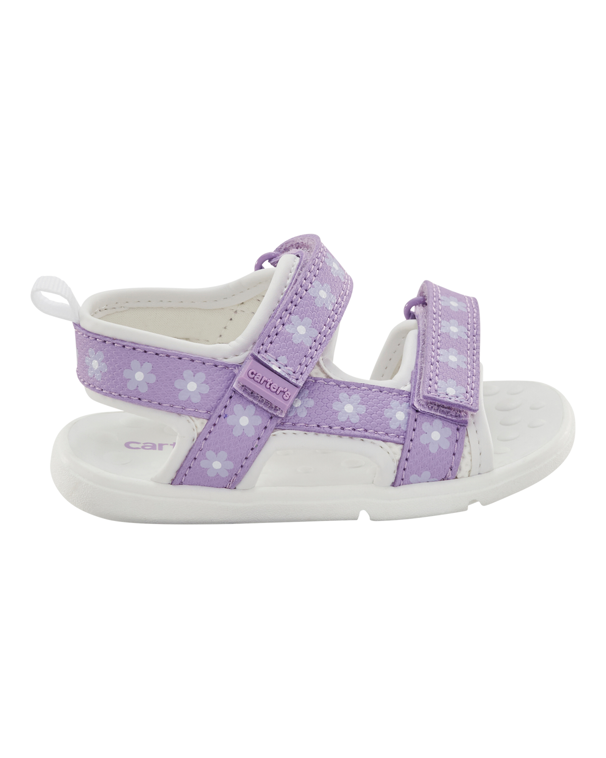 Baby Every Step® First Walker Floral Sandals - Purple/White