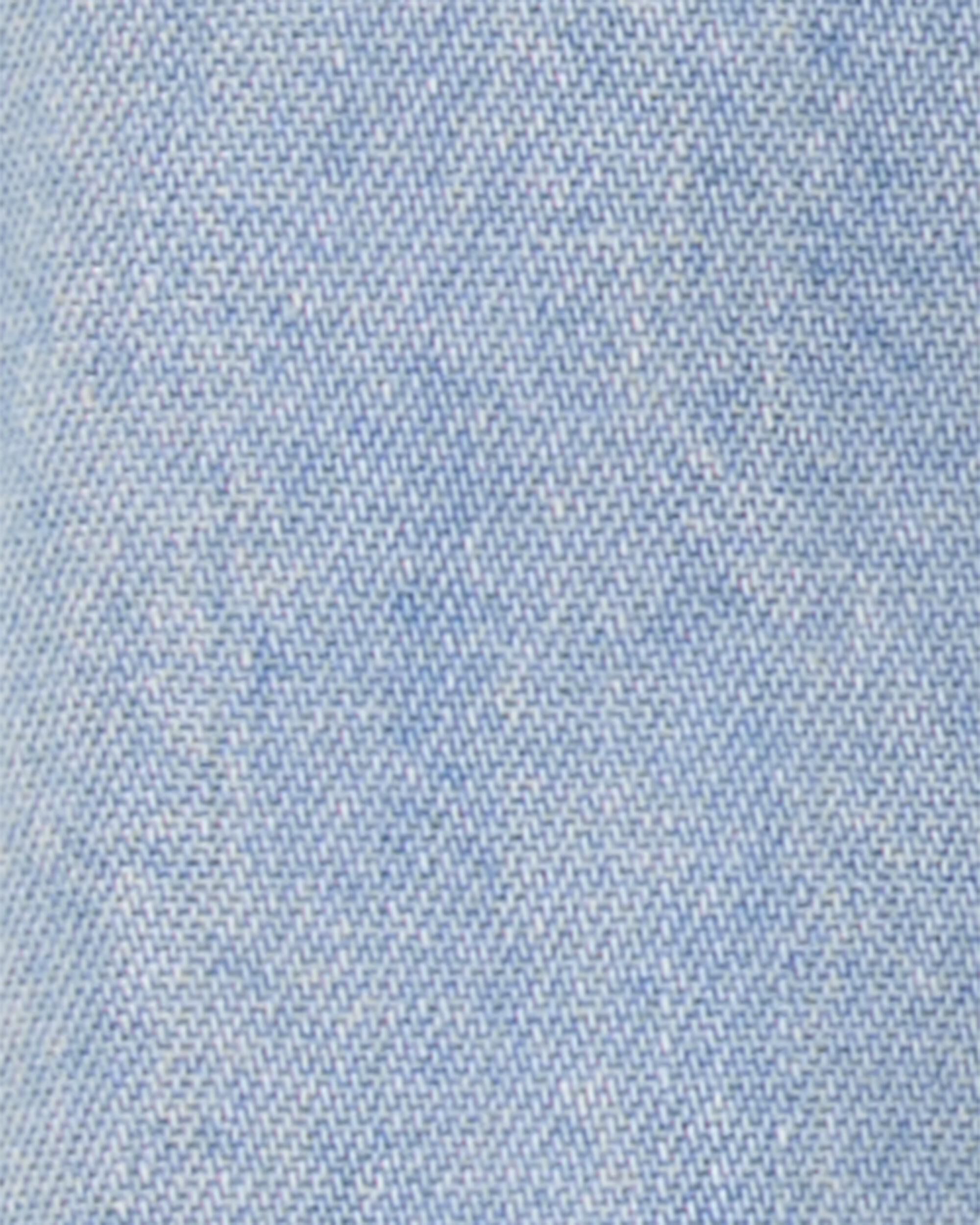 Baby Girl Chambray Flutter Romper