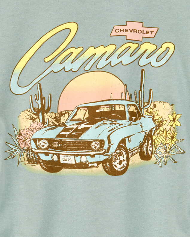 Product image 2 of Girls Camaro Short-Sleeve Graphic Tee - Green