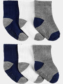 Multi - Baby Boy 6-Pack Crew Socks, Selected