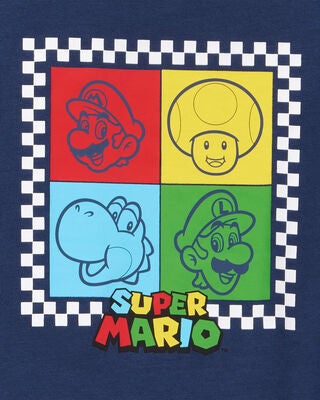 Product image 2 of Kid Super Mario Bros™ Loose Fit 2-Piece Pajamas