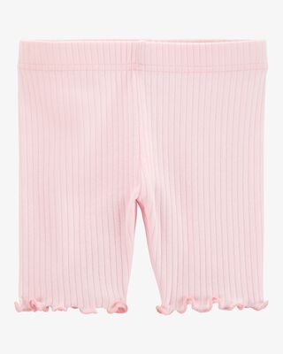 Product image 1 of Toddler Ribbed Bike Shorts - Pink