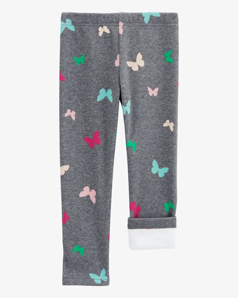 Product image 3 of Baby Butterfly Cozy Fleece Leggings