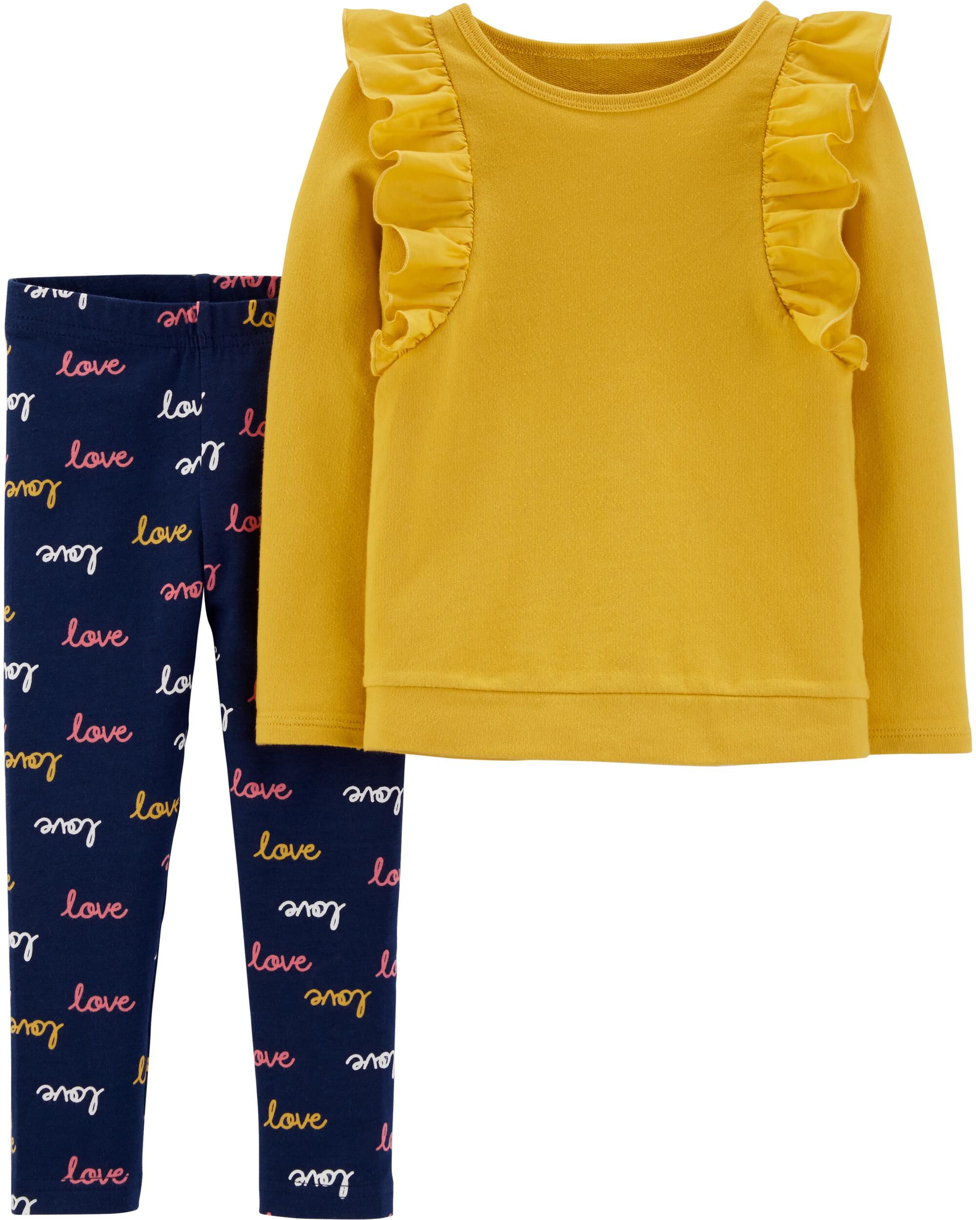 carter's ruffle pants