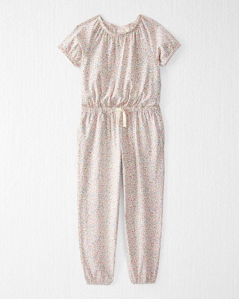  Product image 1 of Kid Organic Cotton Floral-Print Jumpsuit