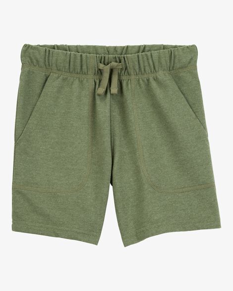  Product image 1 of Kid Pull-On French Terry Shorts - Green