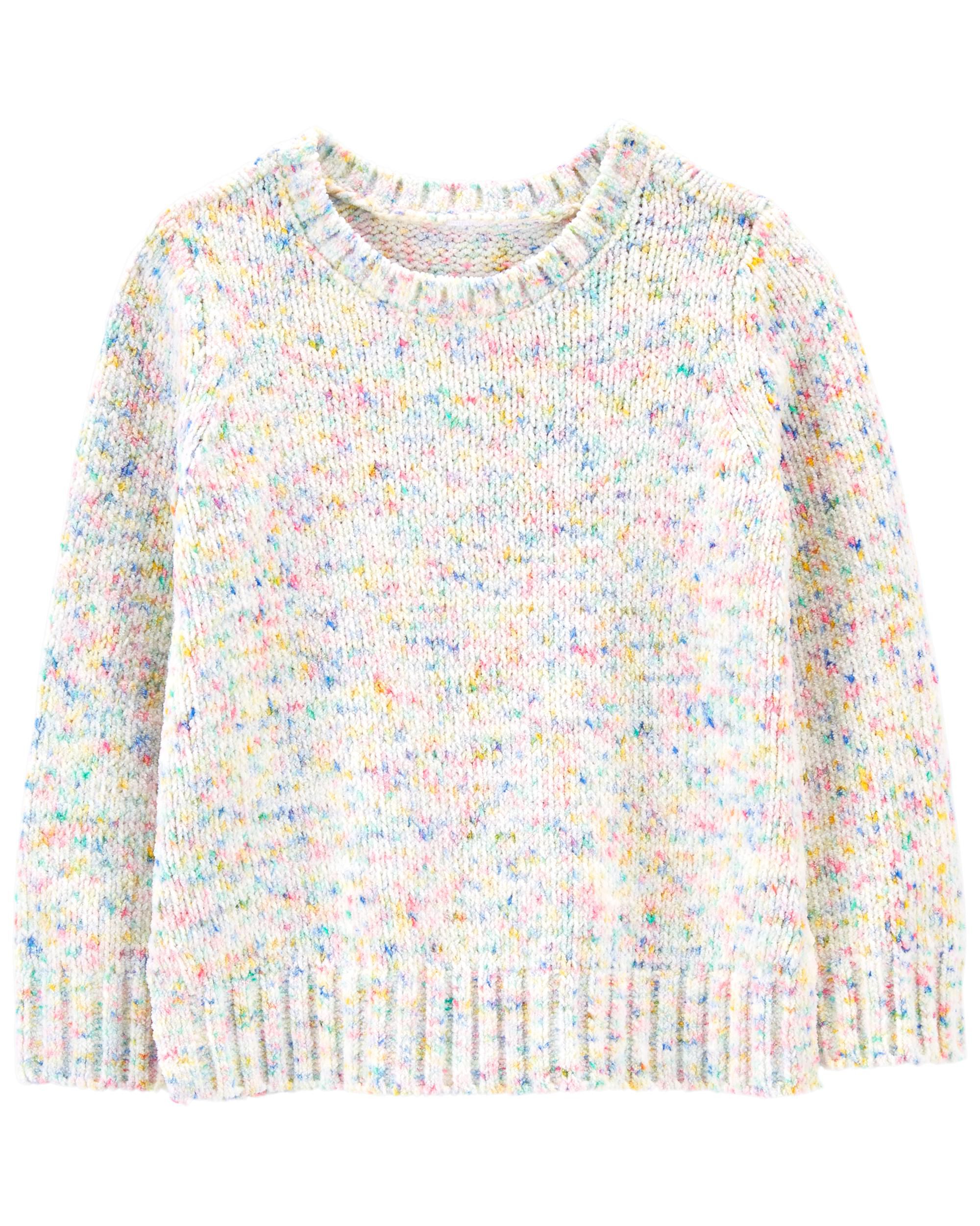 Multi Toddler Speckled Confetti Sweater 