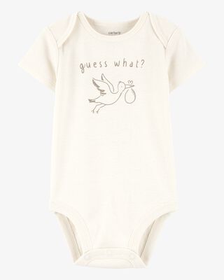 Product image 1 of Baby Stork Announcement Bodysuit