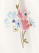 Ivory - Toddler Floral Tiered Short-Sleeve Dress, Selected