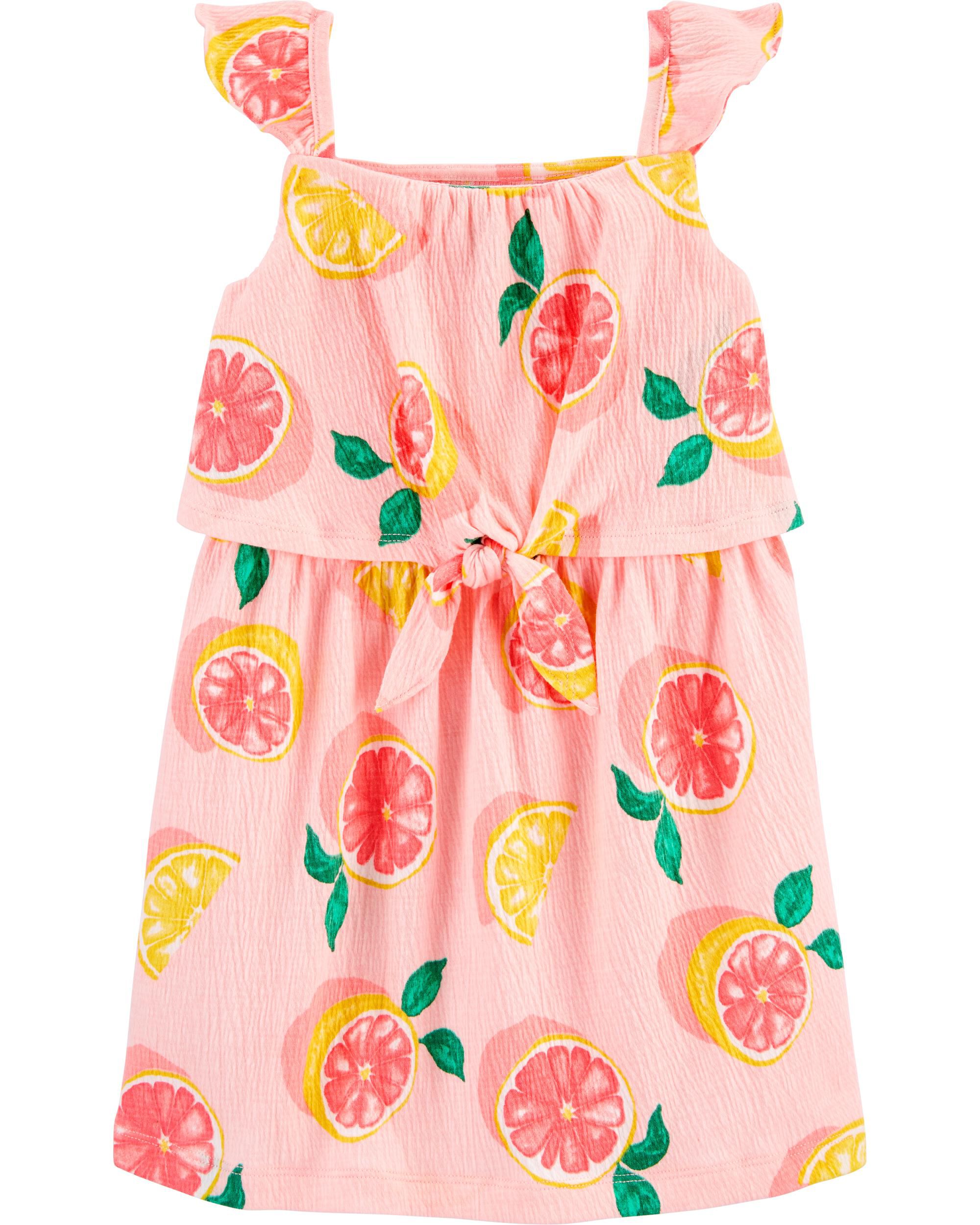 carters pink dress