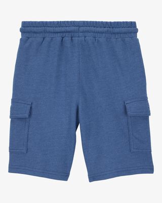 Product image 2 of Kid Pull-On Knit Cargo Shorts - Blue