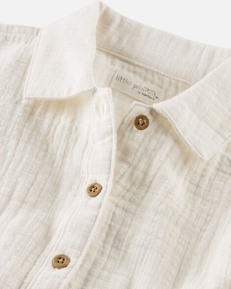 Product image 3 of Toddler Organic Cotton Gauze Dress