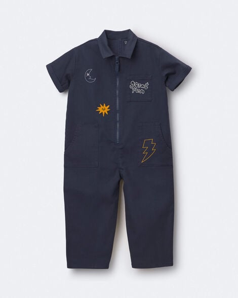 Toddler 'Great Fun' Day Out™ Jumpsuit - Navy
