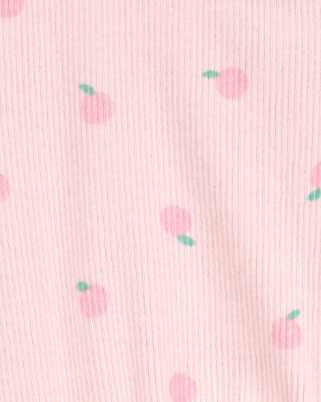  Product image 2 of Baby Peach Print Sunsuit - Pink