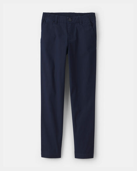 Girls Uniform Skinny Pants - Navy