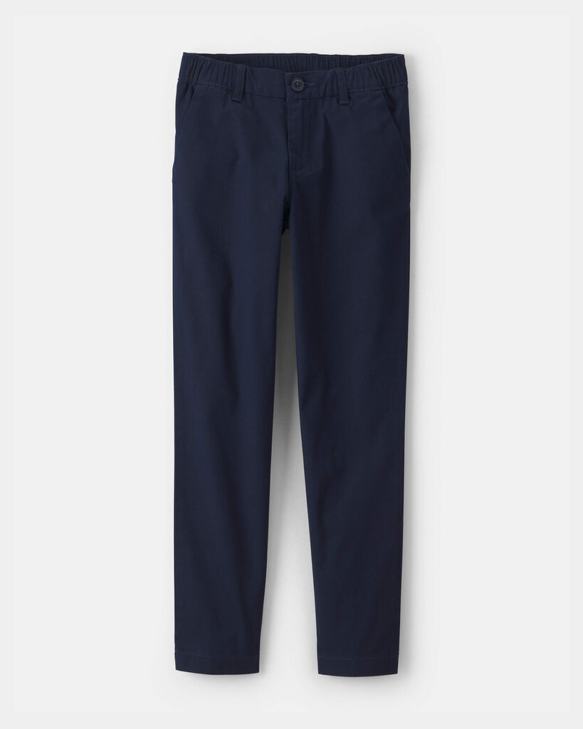 OshKosh B'gosh Girls Uniform Skinny Pants 10 Navy