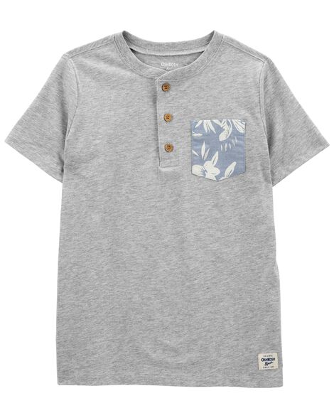  Product image 1 of Kid Henley Pocket Tee
