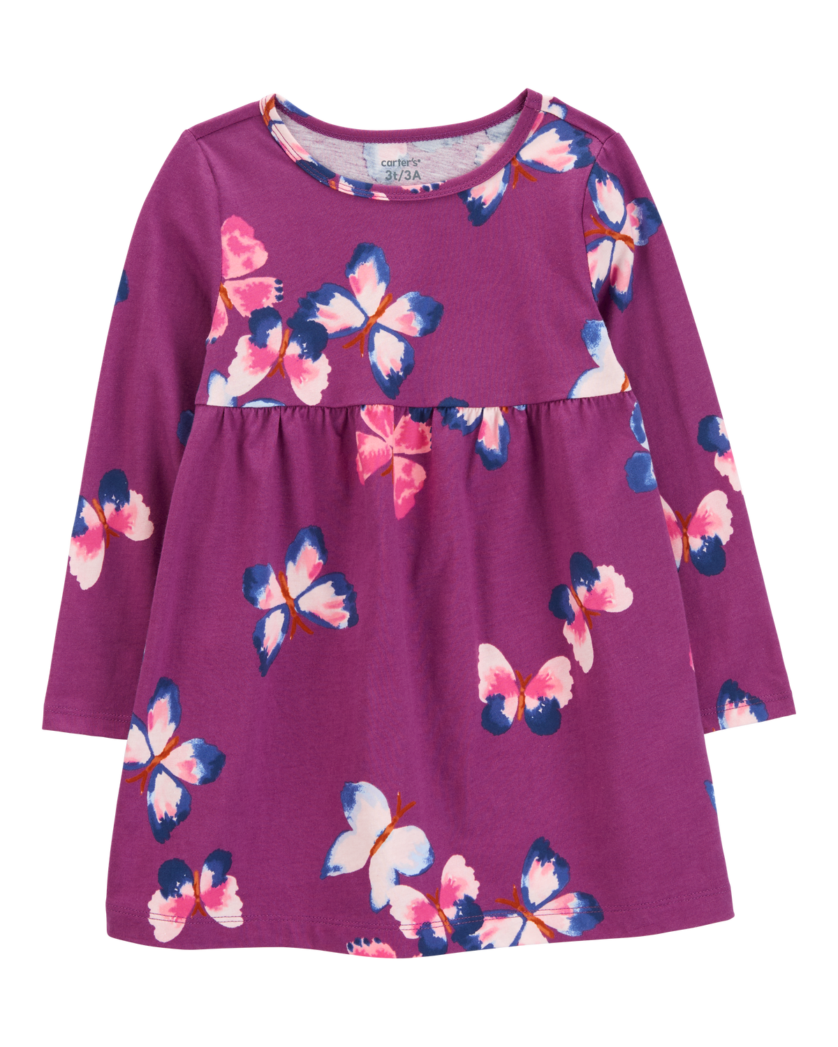 Toddler Butterfly Jersey Dress - Carter's | Carter's