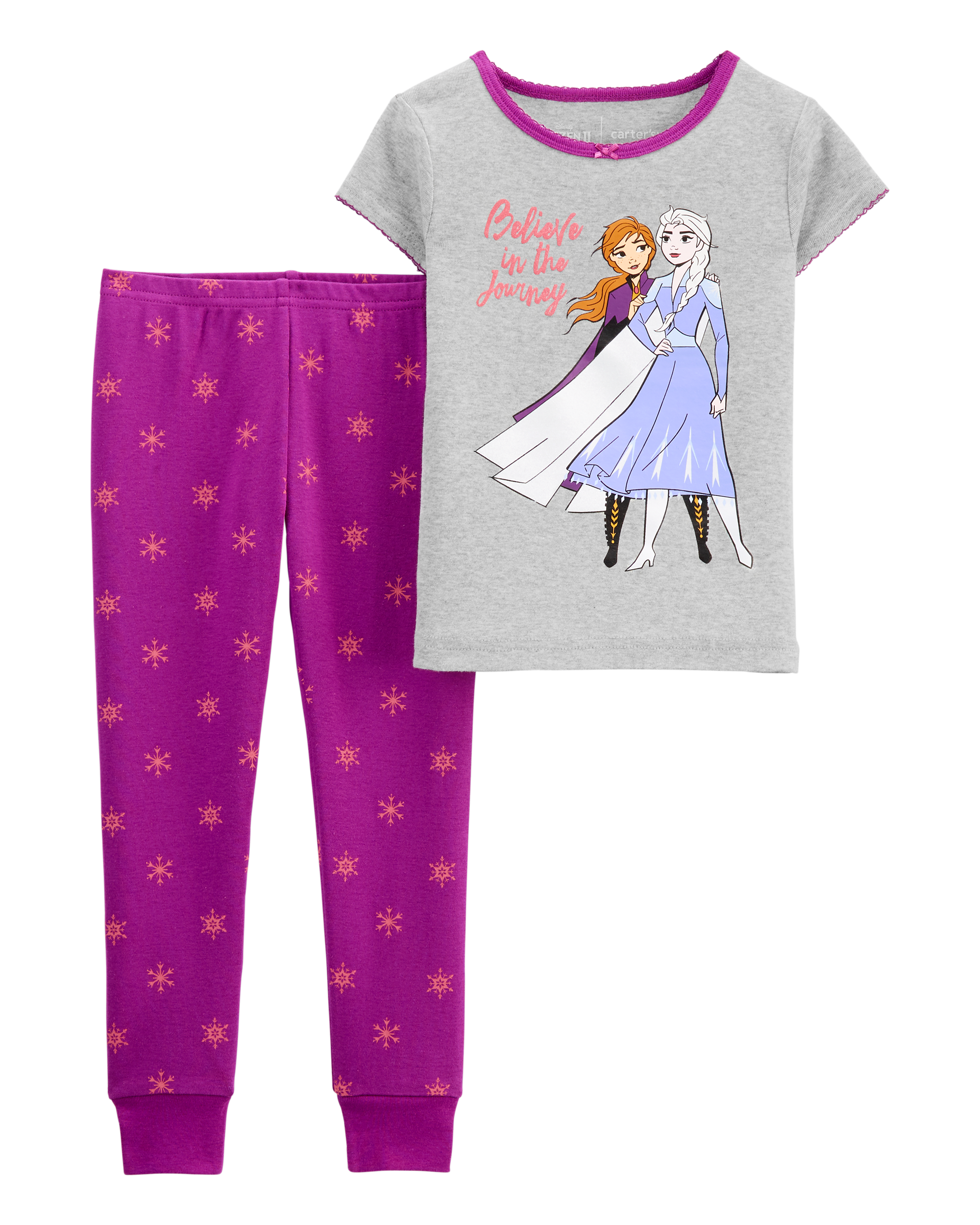 Toddler 2-Piece Frozen 100% Snug Fit Cotton Pajamas