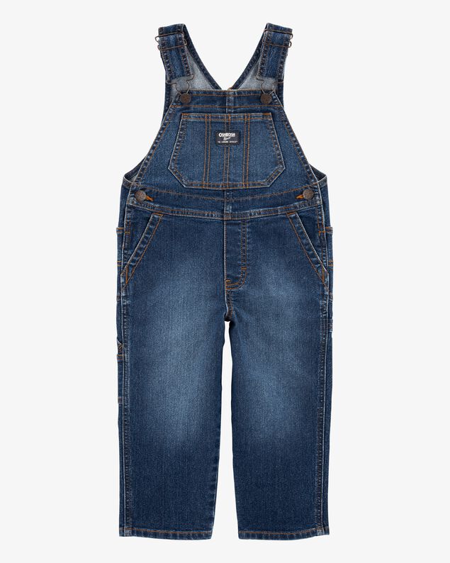 OshKosh Toddler Boy Stretch Denim Overalls main image 0