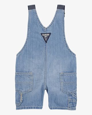 Product image 2 of Baby Denim Shortalls - Blue