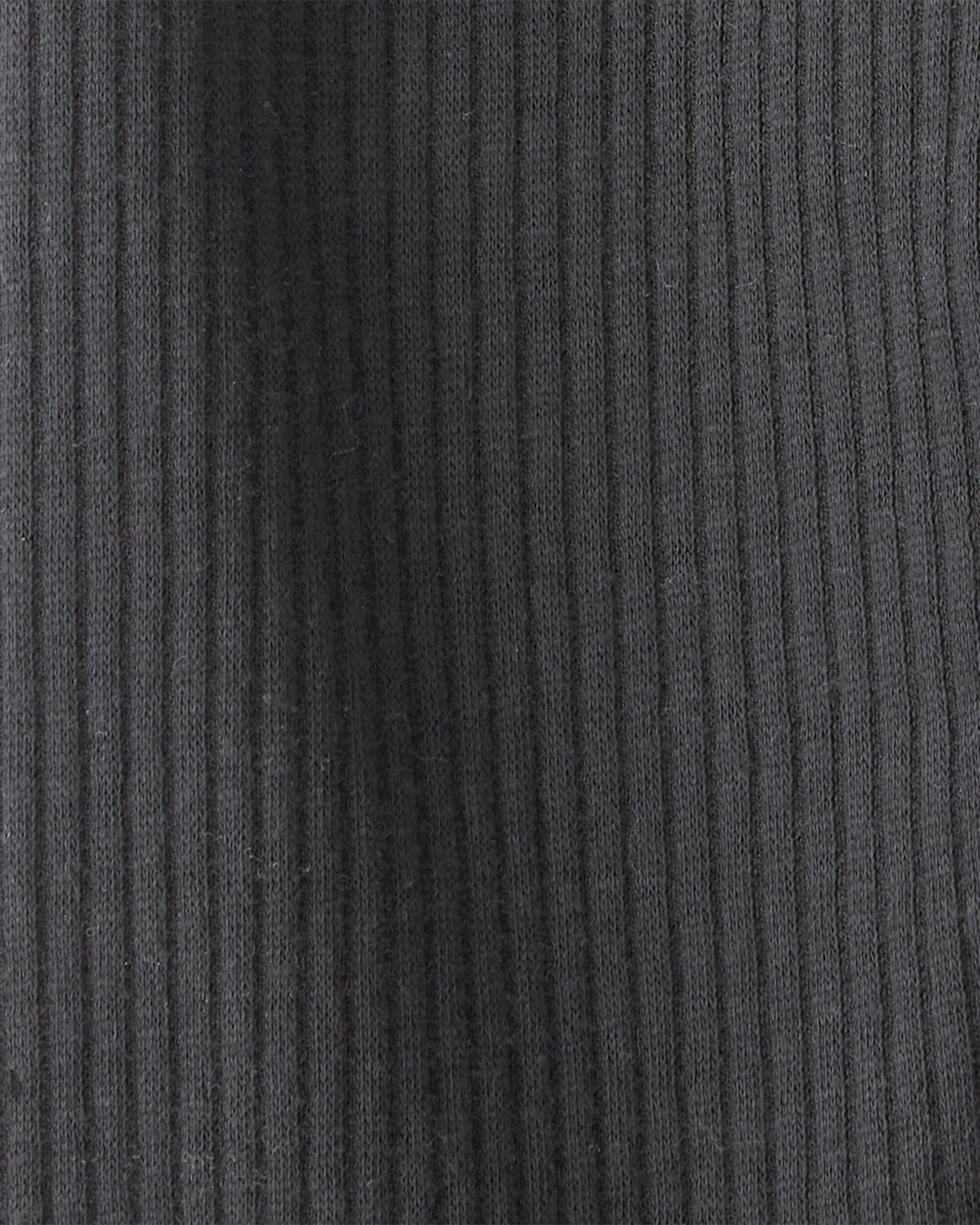Baby Girl Pull-On Stretch Cozy Leggings - Black