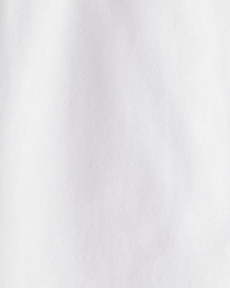 Product image 2 of Baby Scalloped Collar Long-Sleeve Bodysuit - White