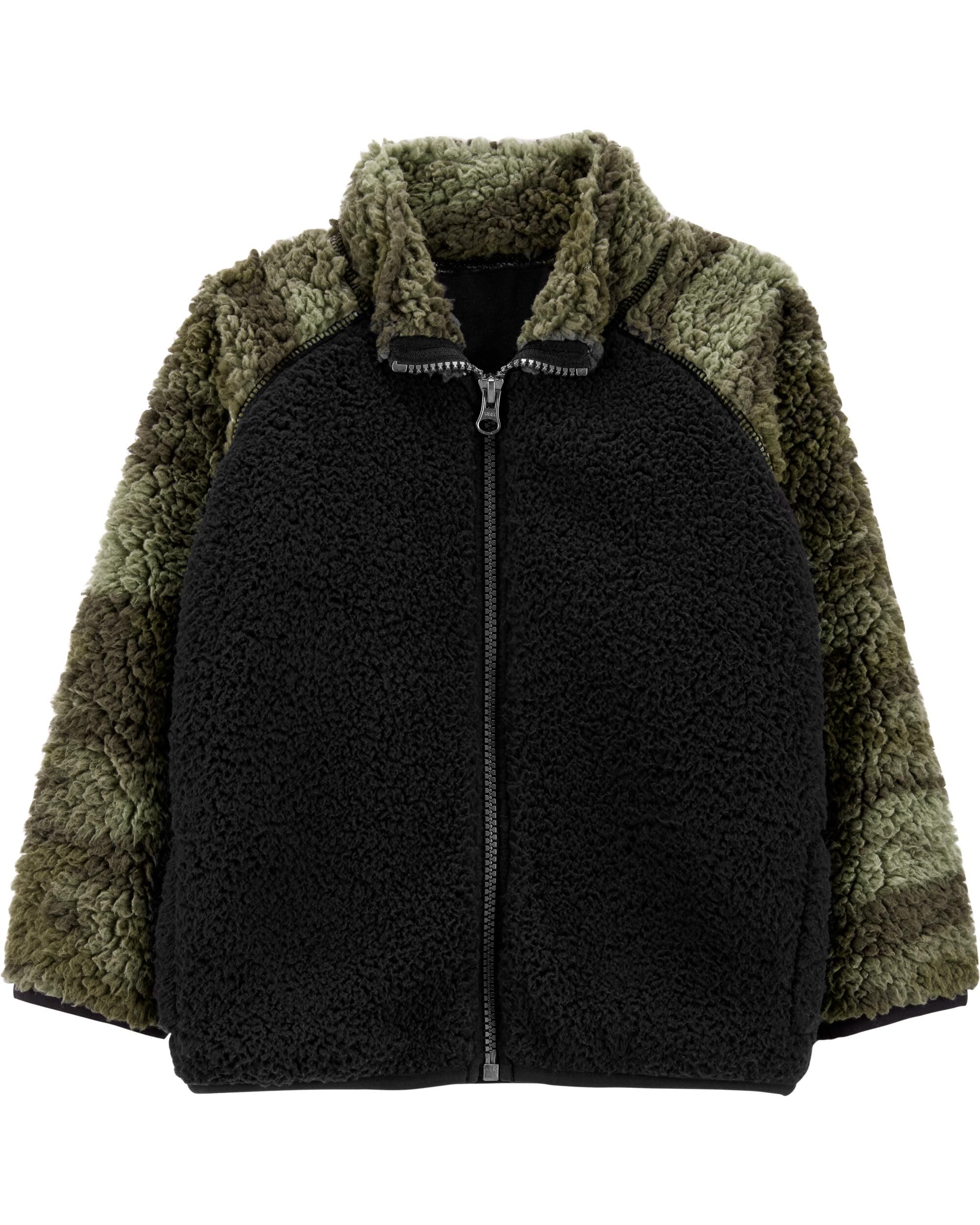 baby boy sherpa jacket