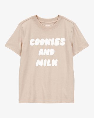 Toddler Construction Short-Sleeve Graphic Tee - Tan