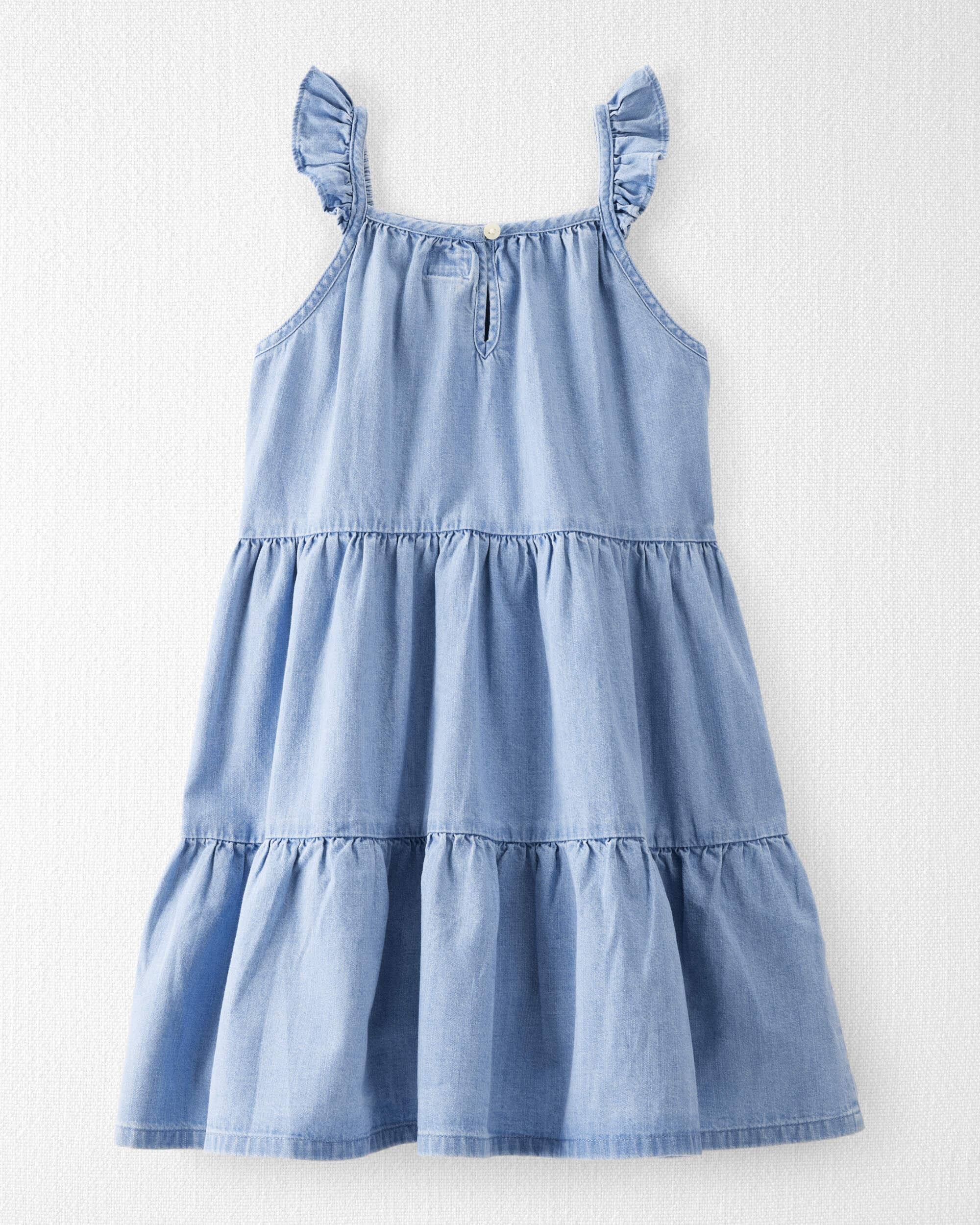 Kid Organic Cotton Chambray Dress - Little Planet | Carter's