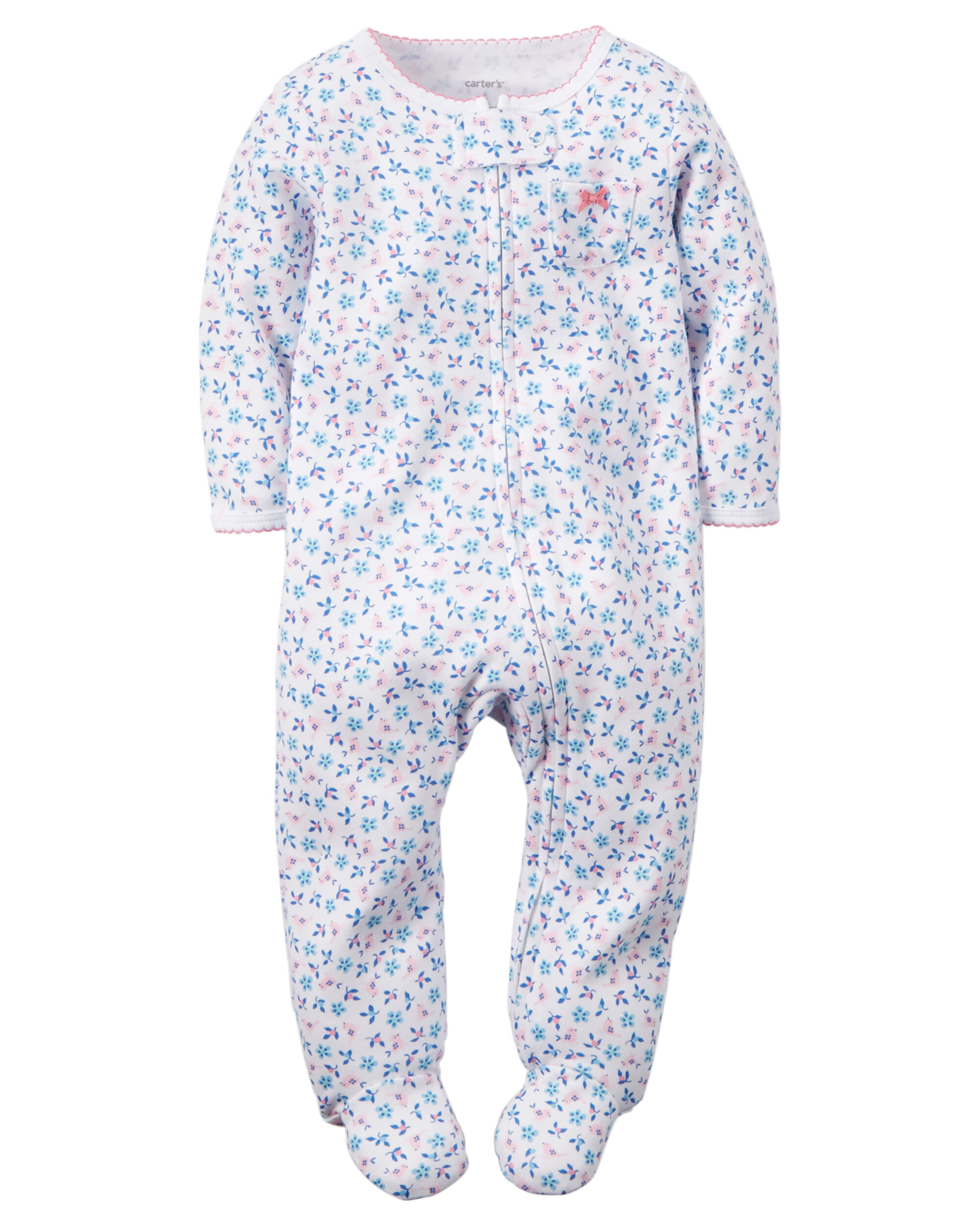 Carters Baby Girls Footie 115g064